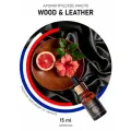 Ароматическое масло AromaKo Wood & Leather, для увлажнителей и диффузоров, 15 мл