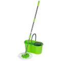 Швабра с ведром AZUR 072800 серый/зеленый 26 см 34 см 1 шт.