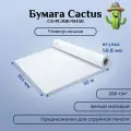 Cactus Бумага Cactus CS-PC200-91430 36(A0) 914мм-30м/200г/м2/белый матовое универсальная (с покрытием) втулка:50.8мм (2) (упак:1рул)