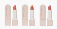 Помада Stellary для губ Устойчивая Long lasting RICH NUDE, 3.8 гр, тон 19, Tender pink - 3 штуки