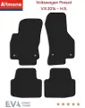 Коврики в салон ЭВА Allmone для Volkswagen Passat 8 (B8, B8.5) 2014 - Н. В, черные, 4шт. / Фольксваген Пассат 8