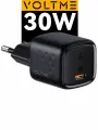 Зарядное устройство VOLTME Revo 30C GaN, 30 Вт W, блок питания USB Type C, быстрая зарядка для телефона iPhone Samsung, адаптер черный Online Box