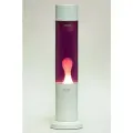 Лава лампа светильник Amperia Tube Белая/Фиолетовая (39 см) White