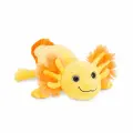 Игрушка мягкая Аксолотль желтый 20см