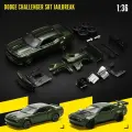 Игрушечный автомобиль Dodge Challenger SRT Jailbreak 1:36 металлический, Green