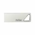 Флеш-диск 64 GB NETAC U326, USB 2.0, металлический корпус, серебристый, NT03U326N-064G-20PN Набор - 2 шт.