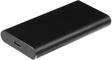 Портативный внешний диск SSD Uniscend Drop, 256 Гб, черный, 4,1х8х1 см; футляр: 6,5х11х3,5 см; коробка: 8х13х4 см, алюминий
