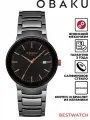 Наручные часы OBAKU, черный