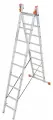 Двухсекционная универсальная лестница Krause MONTO DUBILO 2 х 9 перекладин 129475
