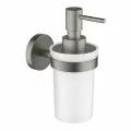 Дозатор для моющего средства Aquatek Европа черный хром AQ4105BGM