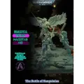 Битва Сангвиния, диорама / The Battle of Sanguinius, diorama / Warhammer 40k. Фигурка для раскрашивания 1:12