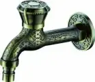 Кран с носиком ретро бронза (длинный) ViEiR