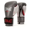 Перчатки тренировочные Powerlock сер/красн. - Everlast - Серый - 12 oz