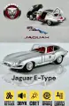 Коллекционная масштабная модель Jaguar E-Type 1961 1:24 (металл, свет, звук)