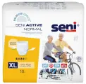 Трусы - подгузники впитывающие для взрослых Seni ACTIVE NORMAL extra large (обхват 120-160 см), 10 шт.