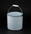 Ведро эмалированное 12 л цилиндрическое для воды и сыпучих