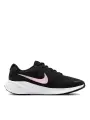 Кроссовки NIKE Revolution 7, размер 8 US, black/med soft pink-white