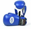 Перчатки боксерские CLIFF DRAGON Classic, тренировочные, синтетическая кожа, 8 унций, синие