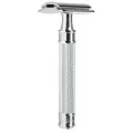 Т-образная бритва Muehle Traditional R 89 Grande, c удлиненной ручкой, хром, closed comb