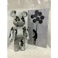 Игрушка Bearbrick 400% Девочка с шарами, пластик, коллекционная, 28 см
