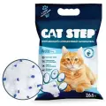 Наполнитель для кошачьих туалетов Cat Step Arctic Blue впитывающий силикагелевый 26,6 л
