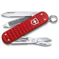 Складной нож Victorinox Classic Precious Alox, функций: 5, 58мм, красный , коробка подарочная [0.6221.401g]