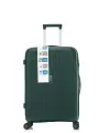 Чемодан Journey, 68 л, размер M, темно-зеленый