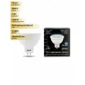 (10 шт.) Светодиодная лампочка Gauss MR16 GU5.3 220V 7W(630 lm) 4100K 50х45 прозрачная, пластик/алюм. 101505207 Нейтральный белый. Цоколь GU5.3
