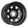 Стальной колесный диск Off-Road Wheels УАЗ (Треугольник мал.) 7x15/5x139.7 D110 ET0 Черный