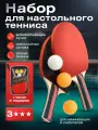 Ракетки для настольного тенниса/ Набор в чехле 2 ракетки 2 мяча