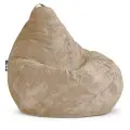 Кресло мешок груша GoodPoof Вельвет XXXL латте