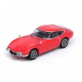 Машинка INNO64 1/64 Toyota 2000GT Solar Red Diecast Scale Model Car