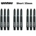 Короткие хвостовики (9 шт) для дротиков WINMAU PRO FORCE (Black, Short, 35mm)