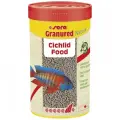 Сера Корм для цихлид плотоядных GRANURED 1000 мл 565 г (улучшает окраску) (S0406)