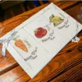 Комплект кухонных полотенец Maison Dor ассорти томат