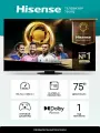 Телевизор HISENSE хайсенс 75U8Q 75 дюйма Смарт ТВ 4К 4K