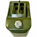 Канистра HQ25192 металл, 25 литров с заливным устройством и клапаном, ГСМ 25л