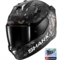 Шлем Shark SKWAL I3 HELLCAT MAT Black/Chrome/Anthracite матовый XXL