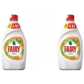 Средство для мытья посуды, 450 мл, FAIRY (Фейри) Апельсин и лимонник, 2 шт.