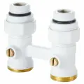 Узел нижнего подключения Royal Thermo прямой 1/2quot; х3/4quot; EK (белый)