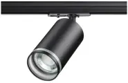 370877 PORT NT22 068 черный Светильник трековый однофазный двухжильный IP20 GU10 9W 220V ULAR