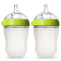 Comotomo Бутылочки антиколиковые 250 мл, 2 шт., с рождения зеленый