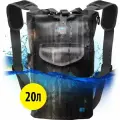 Гермомешок Luckroute - Водонепроницаемый туристический рюкзак 500D PVC, 20 л