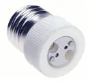 Адаптер AD-E27 G 6.35, для установки галогенных ламп с цоколем типа G 6.35 в патрон типа Е27