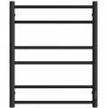 Полотенцесушитель электрический Двин (Dveen) L neo 60х50 см, без полки, К диммер черный матовый