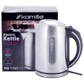 Чайник электрический металлический. Чайник из нержавеющей стали 1,7л Kamille 1721