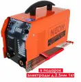 Инверторный сварочный аппарат NEON ВД-203 + электроды д. 2.5мм 1кг