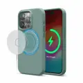 Elago для iPhone 15 Pro чехол Soft silicone (Liquid) Midnight Green (MagSafe)