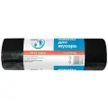 Мешки для мусора Paclan Professional 240 л 112х140 см черные ПВД 30 мкм 10 шт. 606336