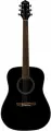 FLIGHT AD-200 BK - Гитара акустическая